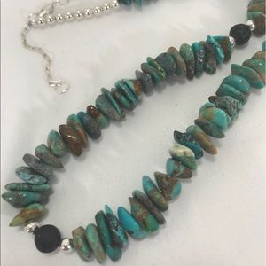 Trade Only for 🦋 Turquoise Chip & Lava Necklace